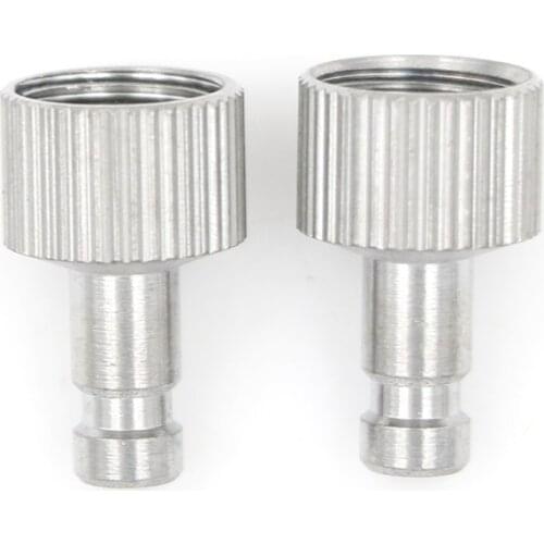 2pcs/lot Tools Accessories 1/8" Airbrush Quick Disconnect Coupler Hose Connector Release Adapter New