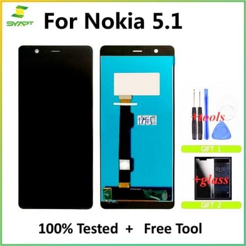 5.5" For Nokia 5.1 TA-1061 TA-1075 TA-1076 TA-1088 LCD Touch Screen Digitizer Assembly Replacement For Nokia 5.1 LCD