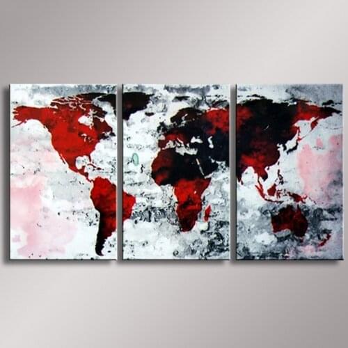 5d diamond mosaic Diamond Embroidery retro wold map Full square diy Diamond Painting Cross-Stitch pictures of rhinestones,3 pcs