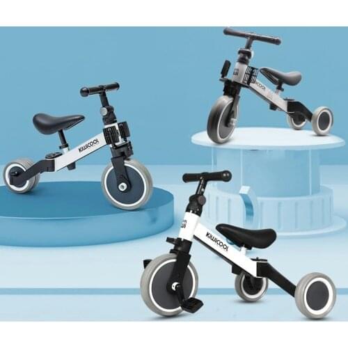 Deformable Multi-function Children Bike Tricycle Toddler Walking Ride on Toys Cars for Kids Trikes Children Scooter Balance Bike