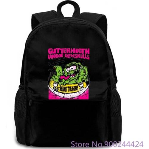 GUTTERMOUTH TOUR CONCERT PUNK ROCK BAND VOODOO GLOW SKULLS Cool Casual Sleeves Fashion backpack