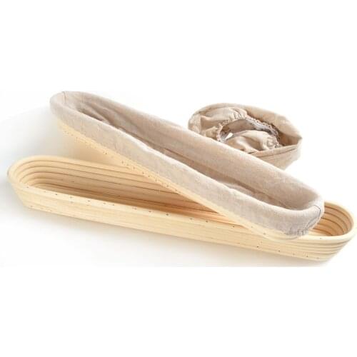 2pcs Baguette Bread Proofing Basket Bread Mold Bread Sourdough Bread Bannetons Proofing Basket Bortforms Baking Mold Bakeware