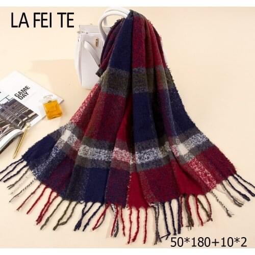 Женские шарфы-пледы LAFEITE China At AliExpress