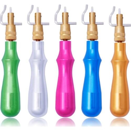 Nonvor 7-in-1 Multifunctional Adjustable Leather Edge Stitching Crease Craft Tool Trencher DIY Handmade Accessories Slotter