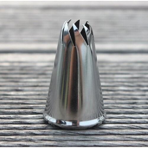 1PC Fondant Cake Cream Dessert Decorating Stainless Steel Nozzle Baking Pastry DIY Tools Bakeware Kitchen Handmade Accessories
