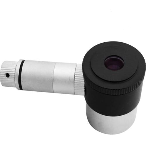 1.25inch Plossl 12.5mm LED Illuminated Eyepiece with Double Line Crosshair Reticle for Astronomical Telescope Accessories