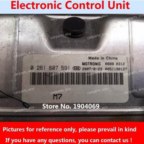 Engine Computer Board 0261B07691 M7.9.7 ECU F01R00D301 F01RB0D301/0261B09455 DA4G13 7130E4/0261B07025 4RB3/0261B04419 For Car