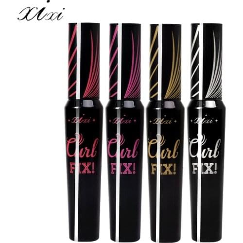 Eyelash Mascara Wine Red Brown Pink Black Silk Fiber Lash Mascara Waterproof Extension Dense Thick Lengthening Eye Lashes Makeup