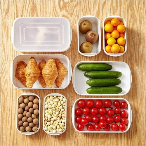 1PCS Kitchen Storage Box Grains Beans Storage Contain Sealed Home Organizer Food Container Refrigerator Storage Boxes