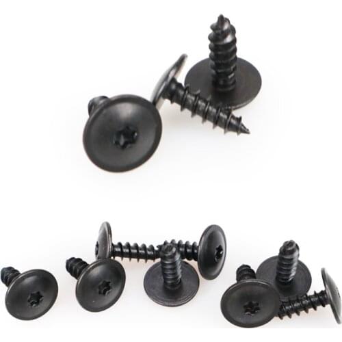 10pcs Engine Cover Undertray Splashguard Wheel Arch Torx Screw Fastener Clips Fit for VW Audi A1 A3 A4L Q3 Q5 Q7 N90974701