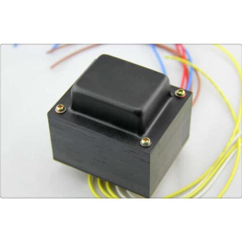 125W tube amplifier power transformer, output: 260V-0-260V/0.15A 1 group, 6.3V/2.5A 2 groups, 5V/2.5A 1 group
