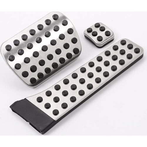 3pcs Car Gas Fuel Brake Pedal For Mercedes benz C W204 2007-2014 E Class W212 2010-2015 GLK X204 SLK CLS Class No-Drilling