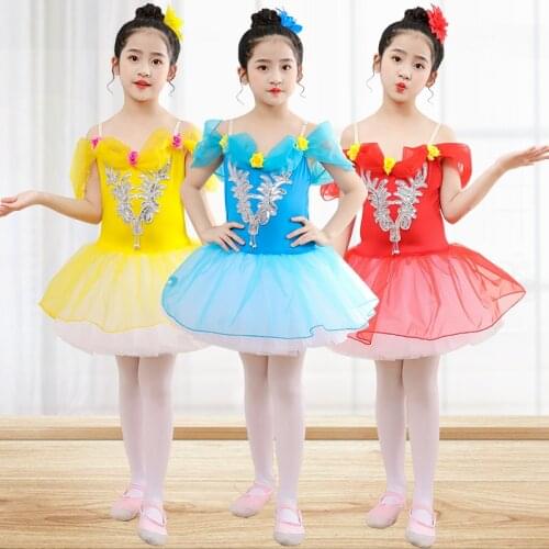 Children Performance Ballet Tutu Dress For Girls Kids Adult Swan Lake Ballet Dance Costumes Princess Dress Tutu Ballerina Women