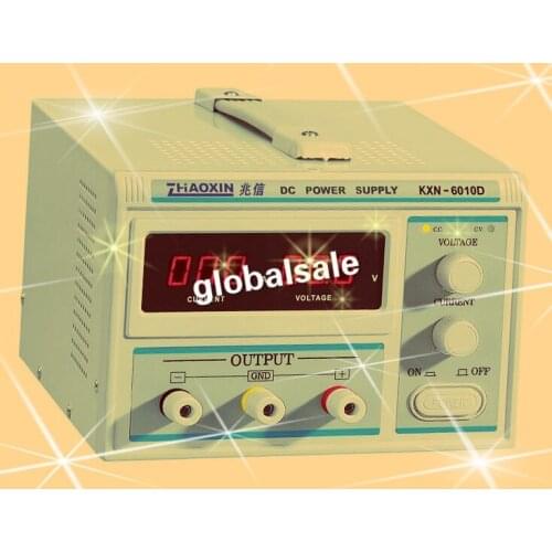 FREE SHIPPING ZHAOXIN KXN-6010D High-power Switching DC Power Supply 0-60V Voltage Output,0-10A Current Output