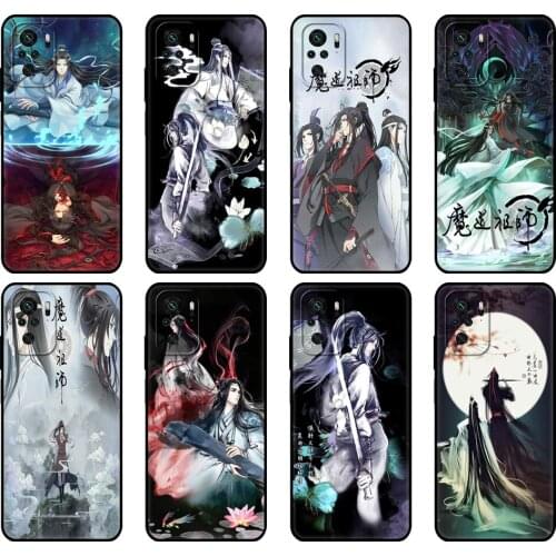 Black tpu Case For Xiaomi Redmi 9T Case Redmi Note 9T Note 10 Pro Case Mo Dao Zu Shi