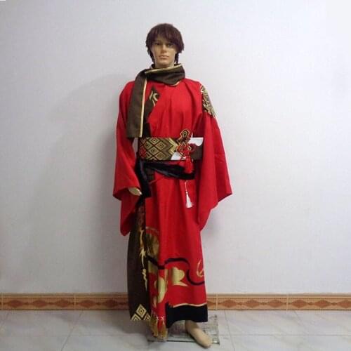 Final Fantasy XIV FF14 Samurai Cosplay Costume Cos Christmas Party Halloween Customize Any Size