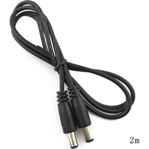 DC Cable Connector Male Female Extension Wire Power Jack Adapter Barrel Plug Cable 2.1mm x 5.5mm for CCTV Security Camera HDVD
