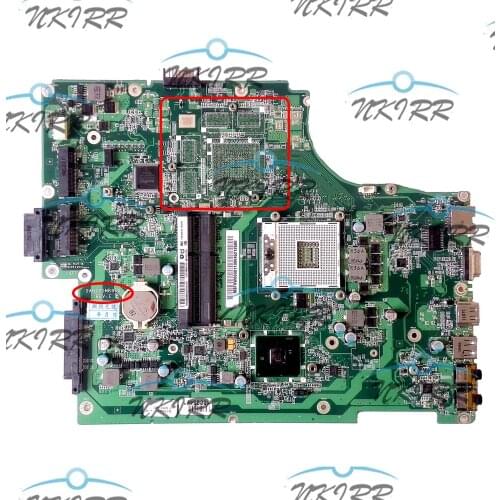 DA0ZYDMB8E0 DA0ZYDMB8D0 ZYD MBTVW06001 MB.TVW06.001 DDR3 motherboard for Acer TravelMate 7740 7740G 7740Z 7740ZG