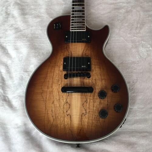 Made in china high quality electric guitar rose wood fingerboard 22 fret red color black hardware