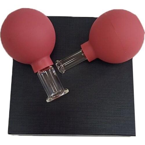 Glass Facial Cupping Set - Professional Grade Cupping Set for Eyes Face and Body Cupping