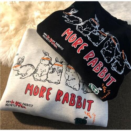 Street cotton Japanese vintage sweater women loose autumn and winter lazy style student jacket jacket y2k tops E-girl kawaii