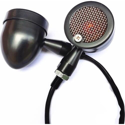 Universal Motorcycle 12V Bullet Brake Turn Signal Light Indicator Lamp For Harley Honda Yamaha Suzuki Kawasaki Touring