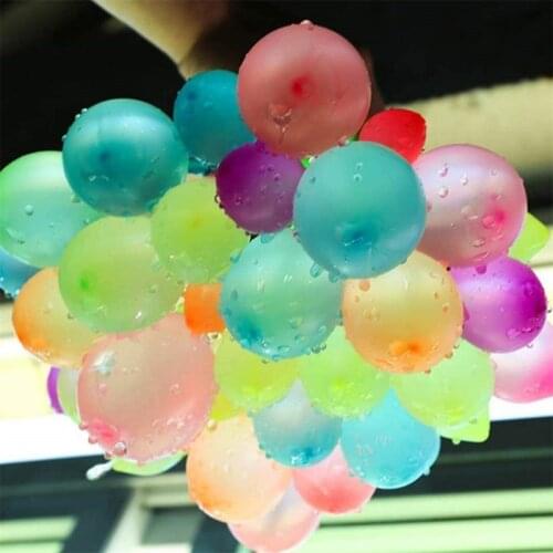 111pcs Water Bombs Balloon Amazing Filling Magic Balloon Children Water War Game Supplies Kids Summer Outdoor Beach Toy Party