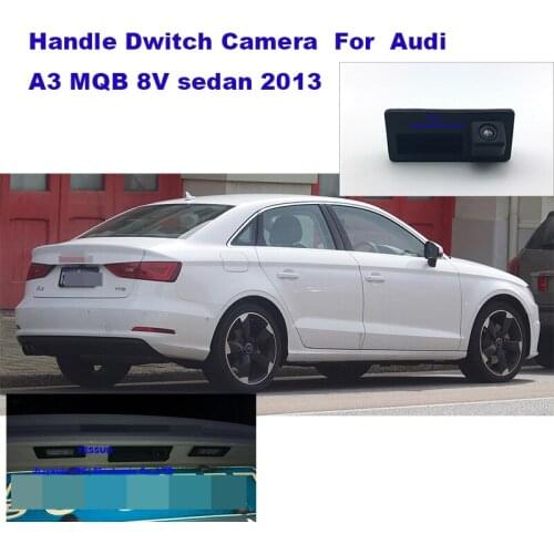 Yessun Auto Trunk Handle Car rear view camera For Audi A3 S3 RS3 8P 2003~2013 Rearview Camera For Audi A4 S4 RS4 B6 B7 2001~2008