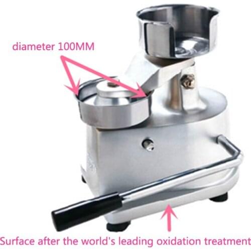1 pcs manuale Hamburger Burger Press Carne Patty Tortini Polpetta Macchina di Modellatura 100mmJK-100