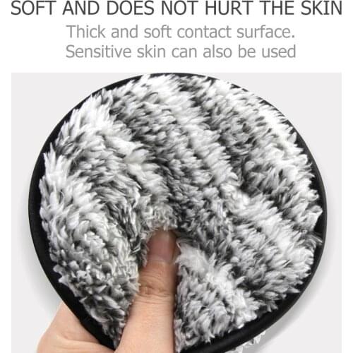 1pc Face Cleansing Puff Washable Reusable Facial Make Up Remover Wipe Pad Face Care Clean Tool