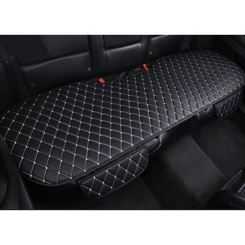 1PC Universal Leather Rear Car Seat Cushion Cover For JEEP Wrangler Sahara Commander Cherokee Compass Renegade