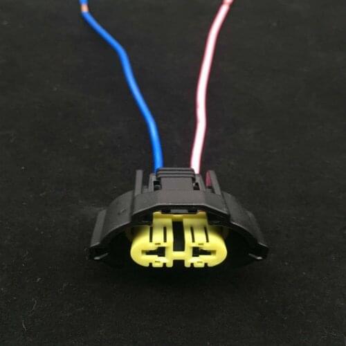 2Pin H8 H9 H11 Headlamp high/near light 880 bulb plug connector with wire For Nissan X-trail Teana Tiida