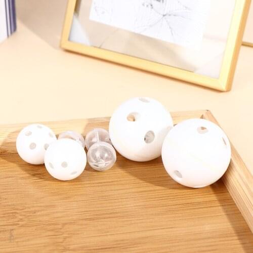 30Pcs/100Pcs Squeaker Rattle Ball Noise Generator Insert Dog Chew Plush Toy Multi-specification Plush Toy Accessories