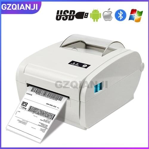 4 inch Thermal Label Printer with High Speed 160mm/s USB Bluetooth for Printing Sticker/Label Printer