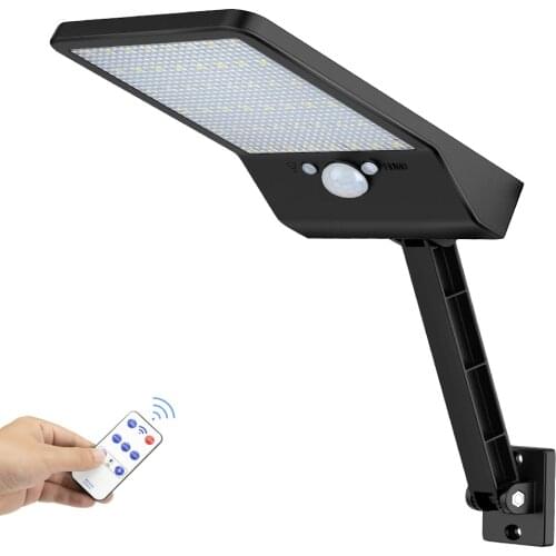 48 LED Solar Wall flood Lights Outdoor Decor Waterproof PIR Motion Sensor For Garden Street path Lamps