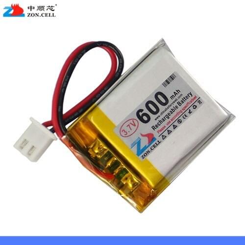 In 600mAh 482833 3.7V lithium polymer battery 502833 stereo speakers massage beauty instrument Rechargeable Li-ion Cell