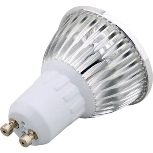 6W 4LED GU10 Spotlight High Light Intensity Indoor Light Bulbs LED Downlight Lamp Bulb Spot Light Pure/Warm White AC 110-240V