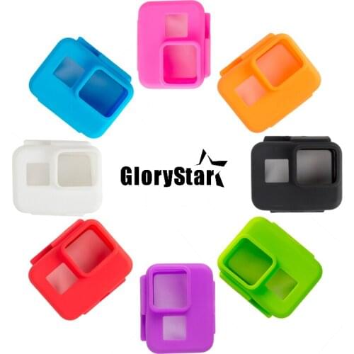 Anti-scratch Silicon Gel Camera Protective Case Cover Shell Housing For Gopro Hero 5 6 Action Camera Go Pro Accessories