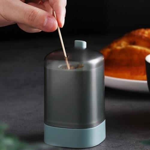 Automatic Toothpick Holder Container Household Table Toothpick Storage Box Nordic Detachable Toothpick Dispenser Table Decor