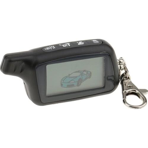 Auto Car Alarm System TOMAHAWK X5 LCD Remote Control Keychain