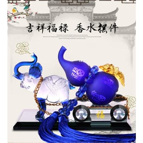 Car perfume factory direct sales car seat type perfume seat deodorizing car with auspicious gourd car perfume decoration