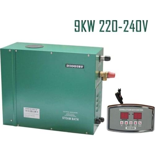 Free Shipping 9KW220-240V 50/60HZ Wet Steam Generator for STEAM BATH HOME SAUNA SHOWER SPA DIGITAL CONTROLLER HOT PRODUCT
