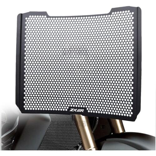 For KAWASAKI ZX6R ZX-6R ZX 6R 2013-2020 19 Motorcycle Aluminum radiator protective cover Guards Radiator Grille Cover Protecter