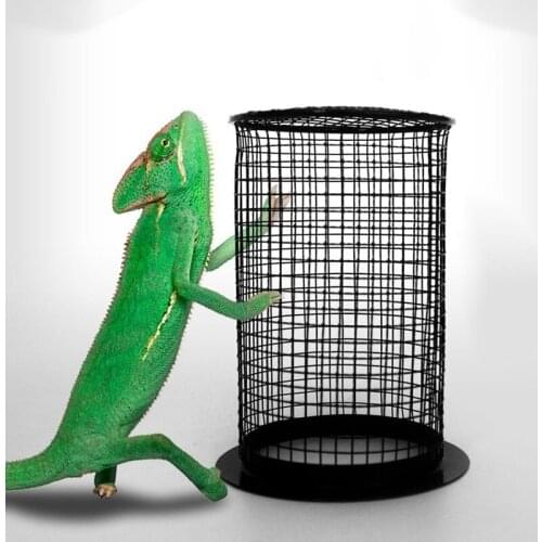 New Lampshade Only Retro Anti-Scald Heating Lamp Lampshade Enclosure Cage Protector Reptile Heater Guard Metal Mesh Lamps Covers