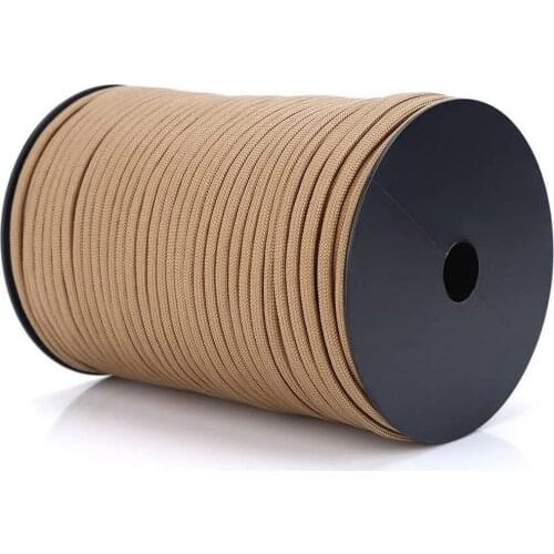 Safety Rope Dia 4mm 9 Stand Cores Paracord for Survival Parachute Cord Lanyard Camping Climbing Camping Rope Hiking Clothesline