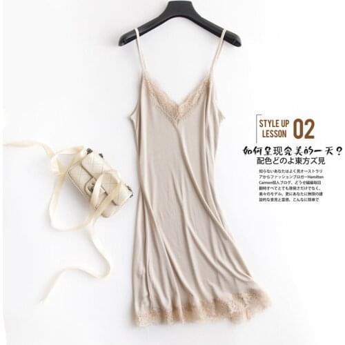 2018 Summer 100% Nature Silk Lash Lace Sleep Tops Women Camisoles 5 Colors Elegant Sexy Pajamas V-neck Cool Bottoming TG-048