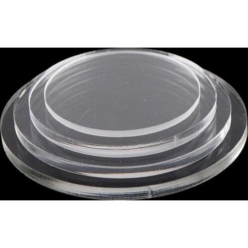 1Pcs Acrylic Transparent Clay Pottery Sculpture Tool Workbench Pressure Plate Clay