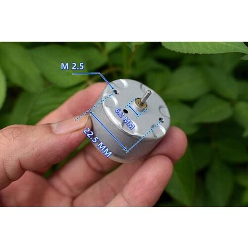 4PCS DC12V-15V 1500-1800RPM Precious Metal Brush 500TB-11600 DC Motor 5MA Micro Current Solar Motor