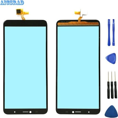 AICSRAD original new 5.72'' Black Tested Well Touch Screen Digitizer Panel For Leagoo M9 Pro Touch Panel Front Glass Lens Sensor