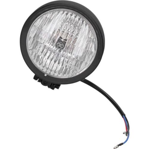 Car Halogen Headlight Bulbs Car Styling 12V 5in Motorcycle Headlight Bright High/Low Beam Front Lamp Transparent Lens for